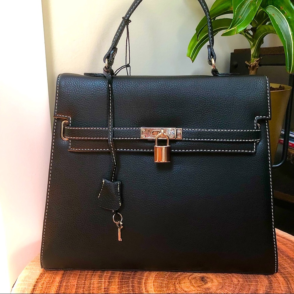 Structured Handbag - Classic Style